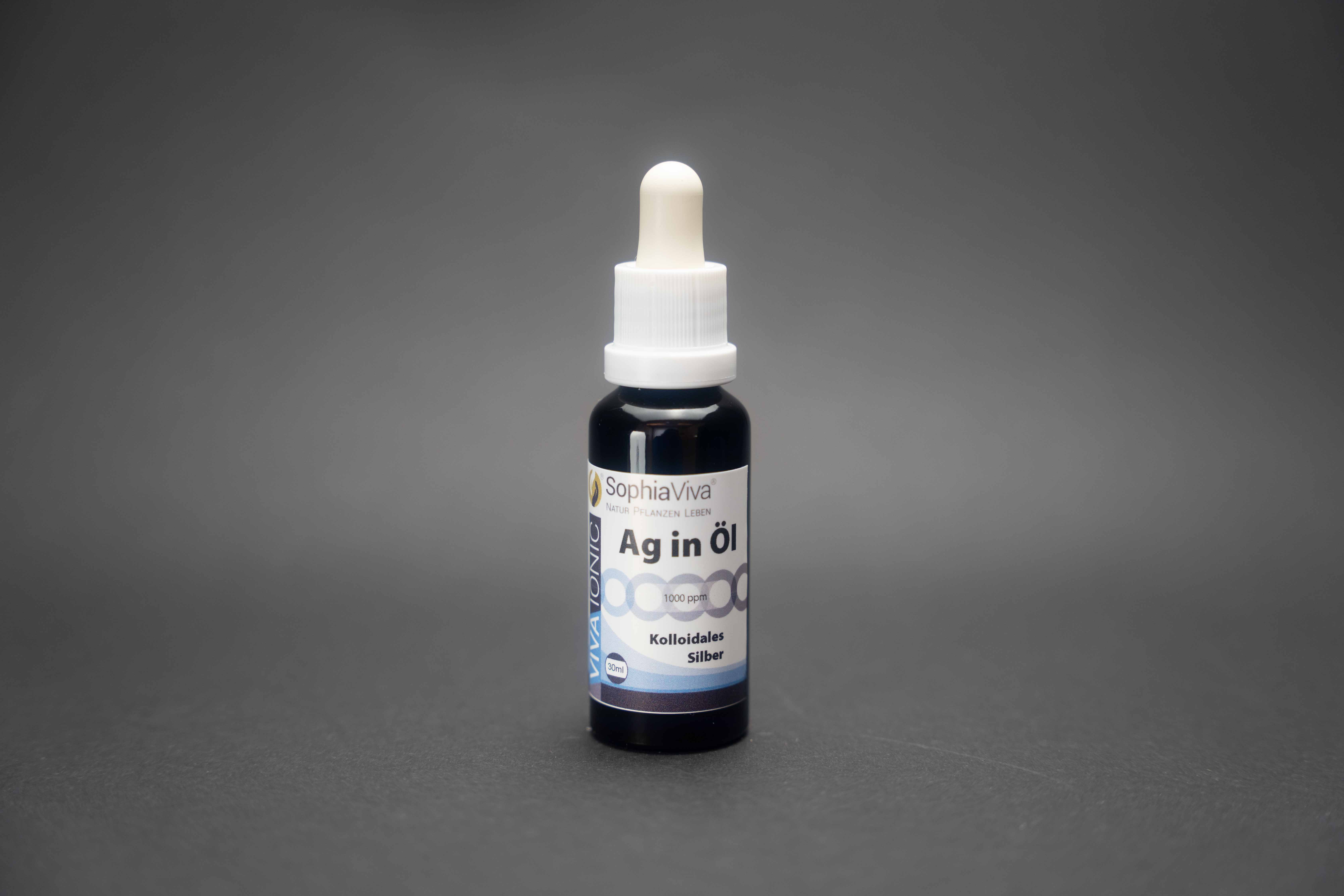 VivaIonic Silber (Ag) Kolloid Öl VivaIonic Silber (Ag) Kolloid Öl