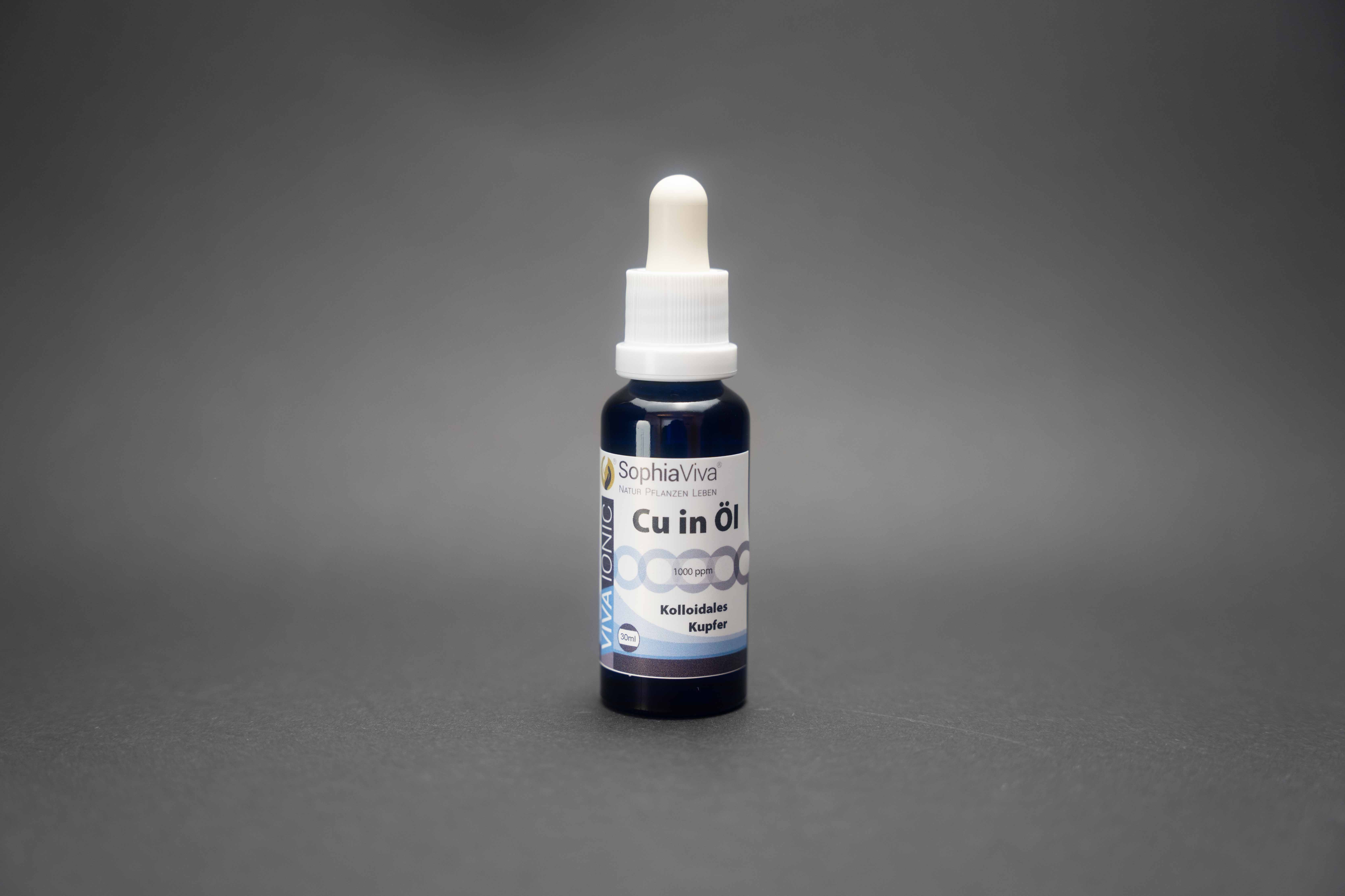 VivaIonic Kupfer (Cu) Kolloid Öl VivaIonic Kupfer (Cu) Kolloid Öl