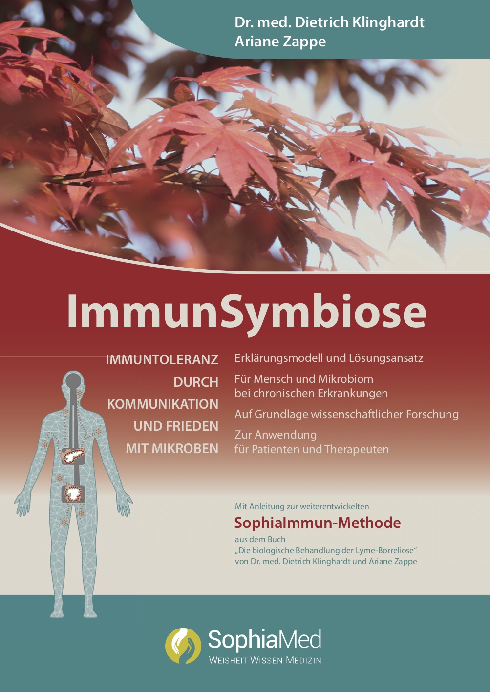 ImmunSymbiose-front Book "ImmunSymbiose - Immuntoleranz durch Kommunikation und Frieden mit Mikroben"